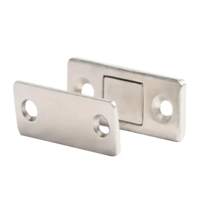 1 Set Hardware Door Stopper magnetism strong door closer magnetic door lock - Image 10