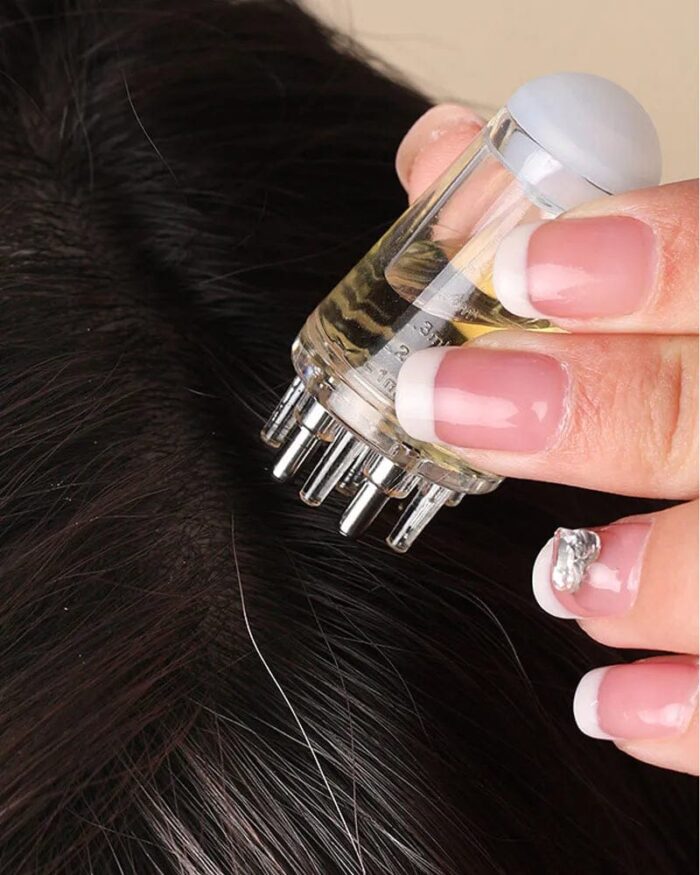Scalp Root Hair Oil Applicator | Mini Oil Massage Comb (Random color) - Image 1